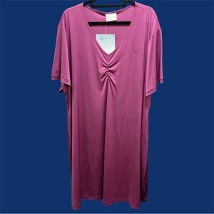 Cool Sets Purple Majestic Sleep Shirt - 3XL. Silky Soft, Lightweight, Comfy. NEW